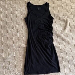 Athleta Black Scoopneck Tank Dress - S Petite - EUC
